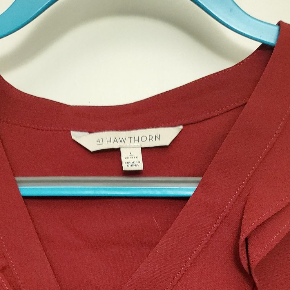 41 Hawthorn Ruffle Front Blouse - Picture 3 of 3